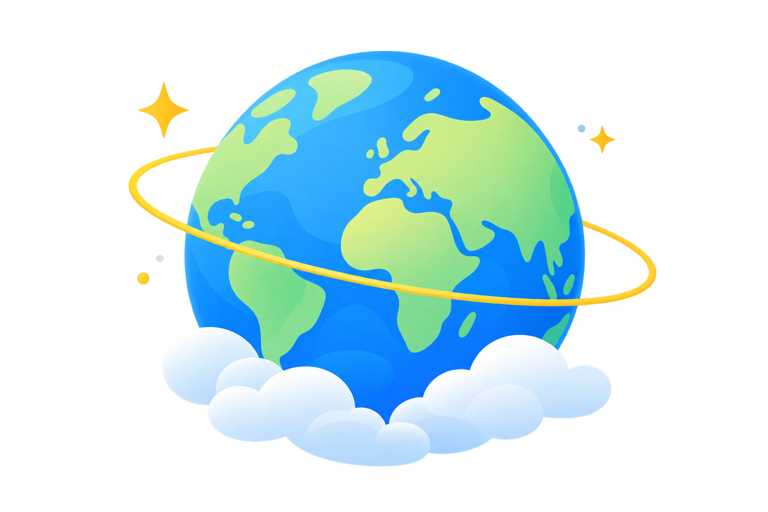 Illustrazione del mondo MyBuddyWorld